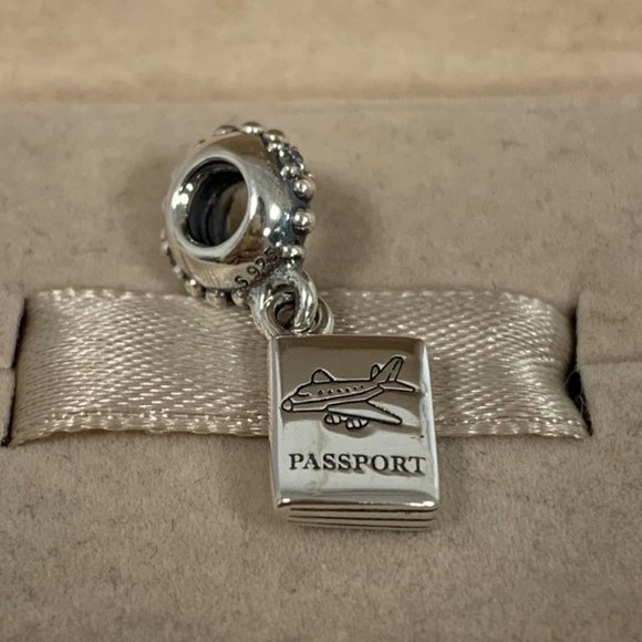 Pandora Passport Travel Dangle Charm - Picture 2 of 6